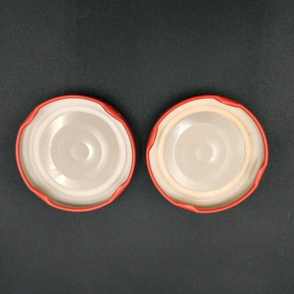 Set-6 Bottles Lids 16 Oz Jars Clean Glass‎ Caps Reusable Empty Pace Picante📏📸